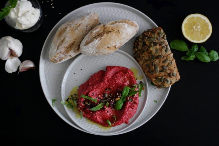 Pomazánka z červené řepy a mascarpone