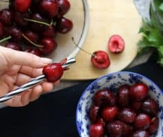 Třešňové smoothie s kakaem a čokoládou