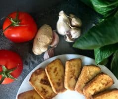 Tofu v sečuánském stylu s rýží a zeleninou