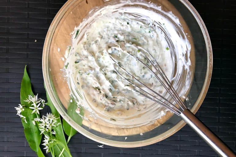 Pomazánka z medvědího česneku