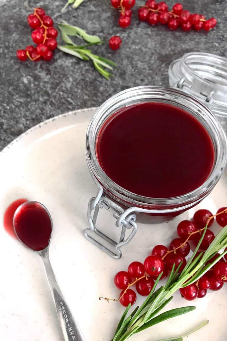 Rybízová omáčka s portským vínem