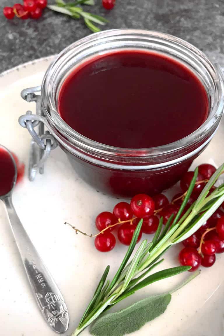 Rybízová omáčka s portským vínem