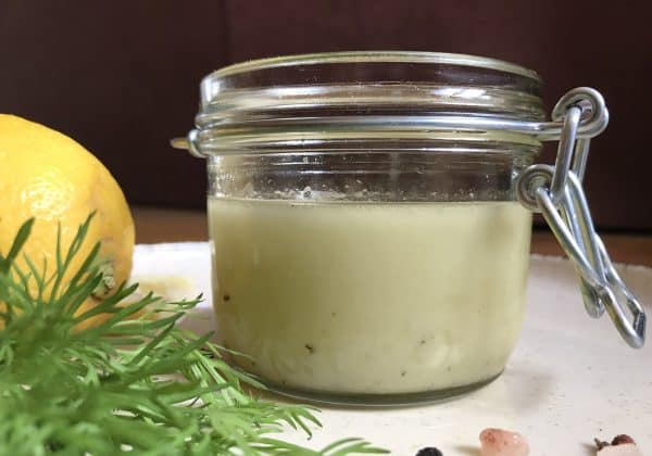 Vinaigrette ze slunečnicového oleje